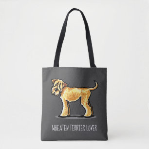 Bolsa de Tote Personalizada de SCWT Wheaten Terrie