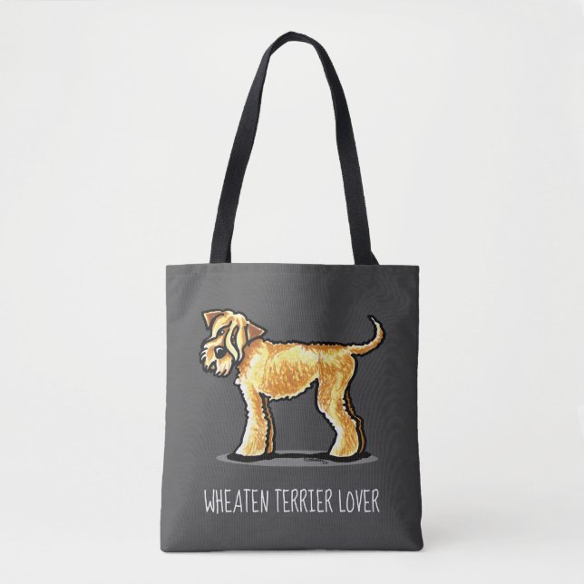 Bolsa de Tote Personalizada de SCWT Wheaten Terrie (Anverso)