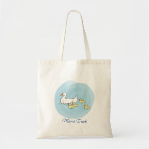 Bolsa de Tote Personalizada Mama Duck