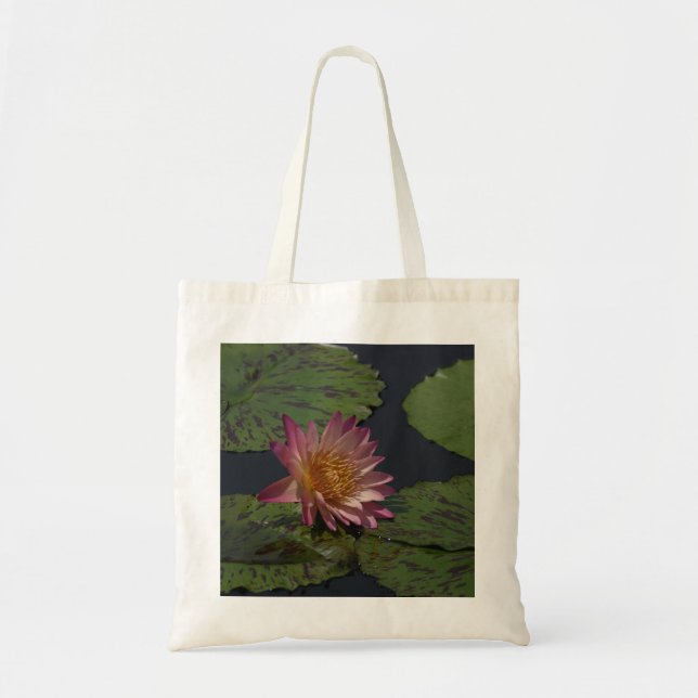Bolsa De Tote Pink Lotus Waterlily (Frente)