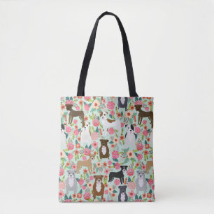 Bolsa de Tote Pitbull Florals