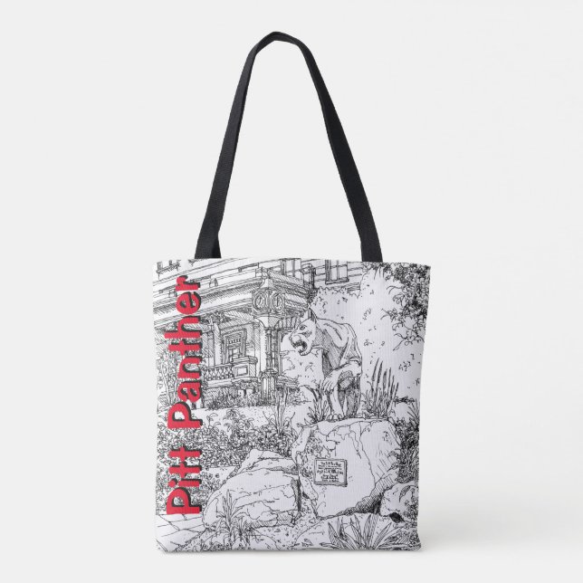 Bolsa de tote Pitt Panther, Pittsburgh - PA (Reverso)