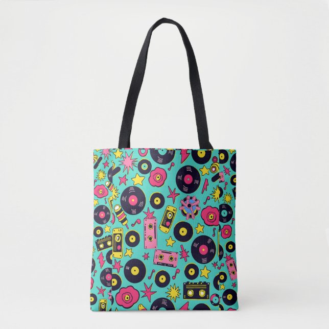 Bolsa de tote pop - Elegante y versátil (Anverso)