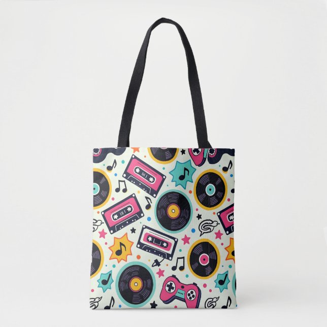 Bolsa de tote pop - Elegante y versátil (Anverso)