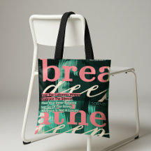 Bolsa de Tote Profundo de Respiración - Conciencia