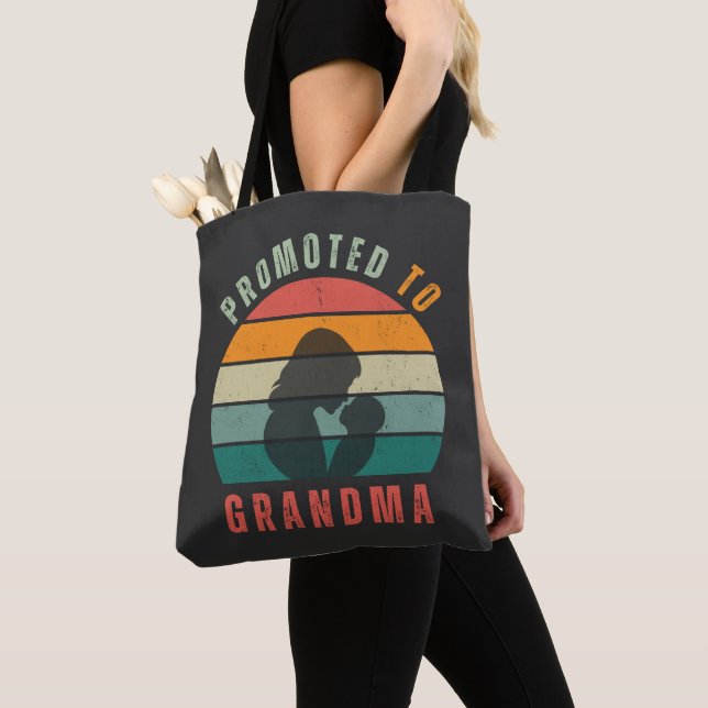 Bolsa de tote promocionada a la abuela (Detalle)