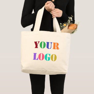 Bolsa de Tote promocional para el logotipo del per