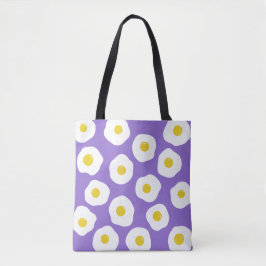 Bolsa De Tote Púrpura Sunny Egg