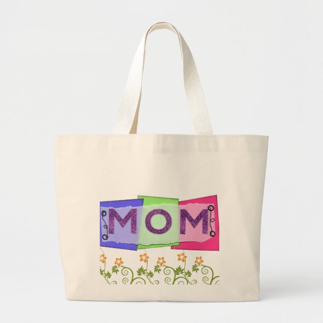 BOLSA DE TOTE RETRO DE MOM (Frente)