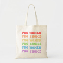 Bolsa de Tote Retro Feminista Pro Elección para Mu