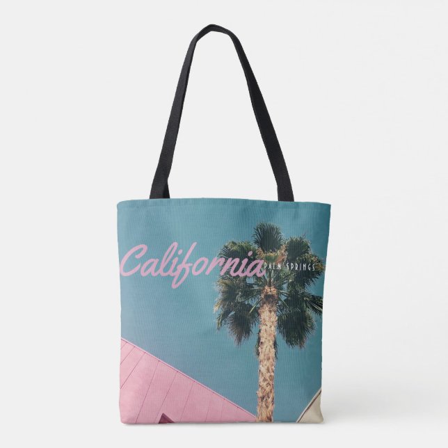 Bolsa De Tote Retro Palm Springs (Reverso)