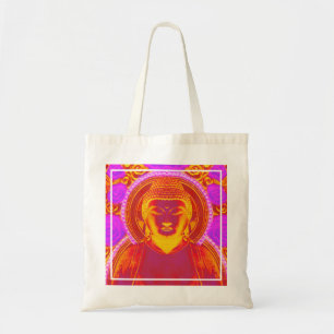 Bolsa De Tote Reutilizable De Buda Místico