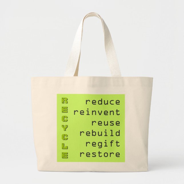 Bolsa de Tote reutilizable para la compra de produ (Frente)