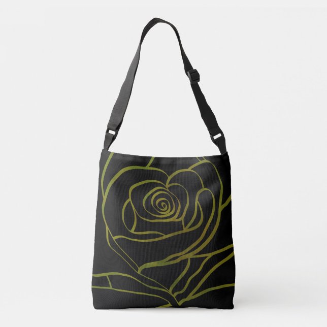 Bolsa de Tote Rosa Botánico (Reverso)