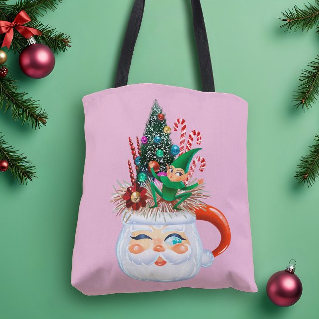 Bolsa de Tote Rosa de Santa Mug (Subido por el creador)