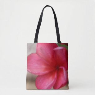 Bolsa de Tote rosa Plumeria