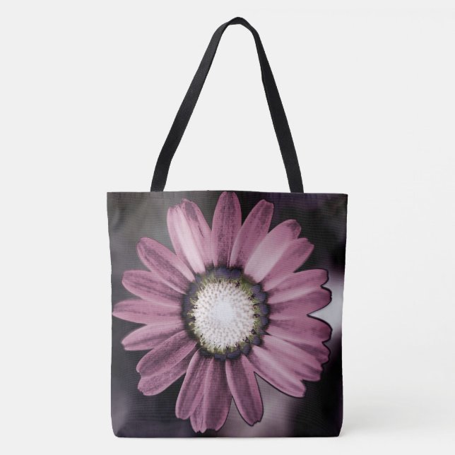 Bolsa de Tote Rústica Rosa (Anverso)
