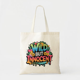 Bolsa de Tote salvaje pero inocente, bolsa de comp