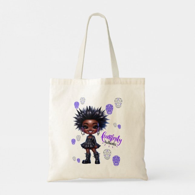 Bolsa de Tote sin miedo de Afropunk (Reverso)