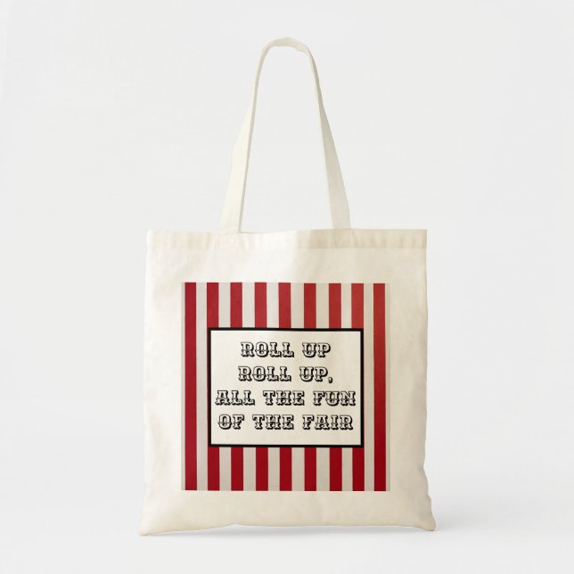 Bolsa de Tote Stripe de Carnaval - Inspiración div (Frente)