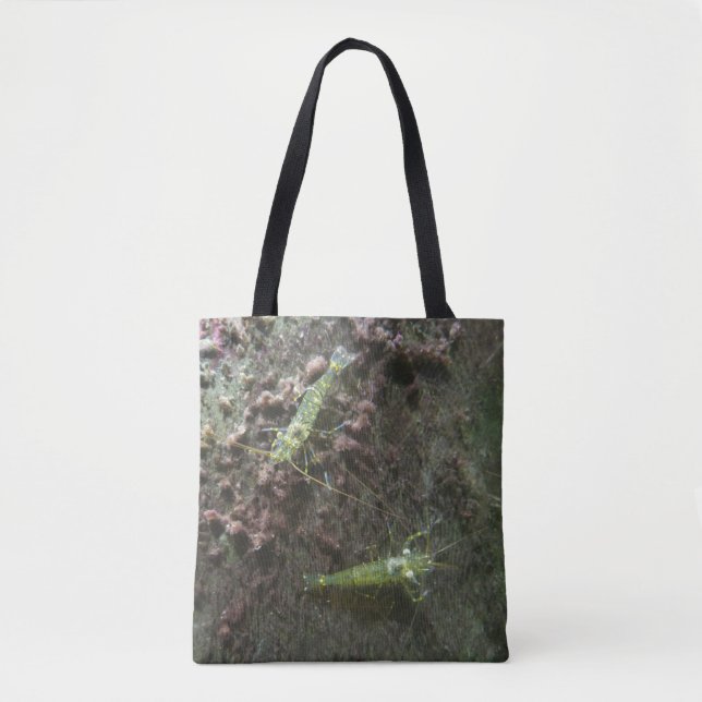 Bolsa De Tote Subacuática De Las Camarones (Anverso)