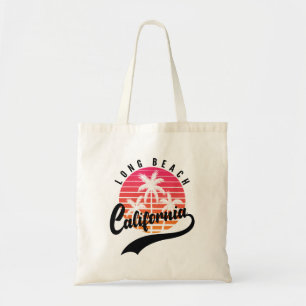 Bolsa de Tote Sunset retro de Long Beach