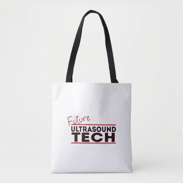 Bolsa de Tote Tech para el futuro del Ultrasonido (Anverso)