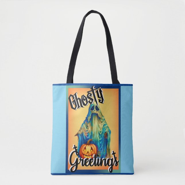 Bolsa de Tote Temática de Halloween (Anverso)