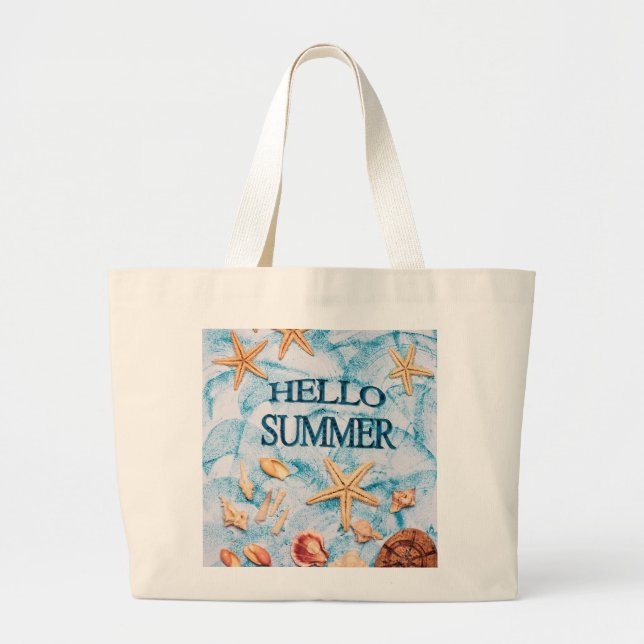 Bolsa De Tote Temática De Verano (Frente)