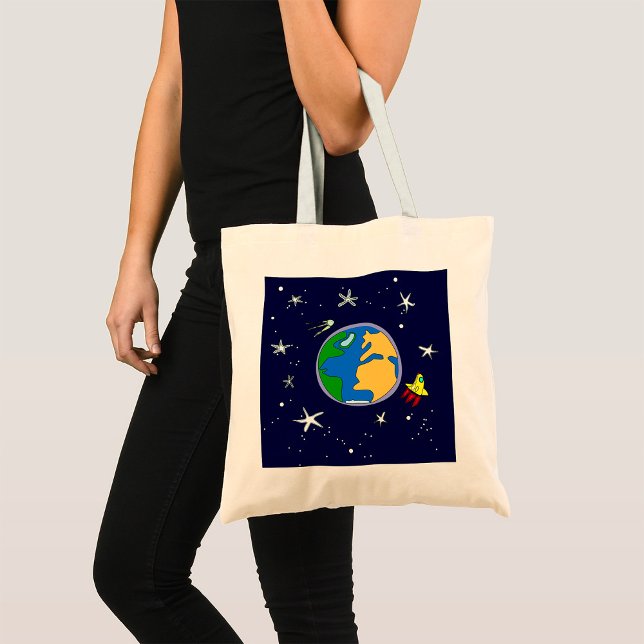 Bolsa De Tote Tierra Y Satélite (Subido por el creador)