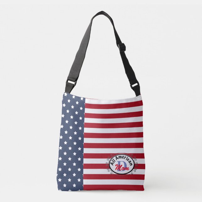 Bolsa De Tote Todo-Sobre-Americana Monograma (Anverso)