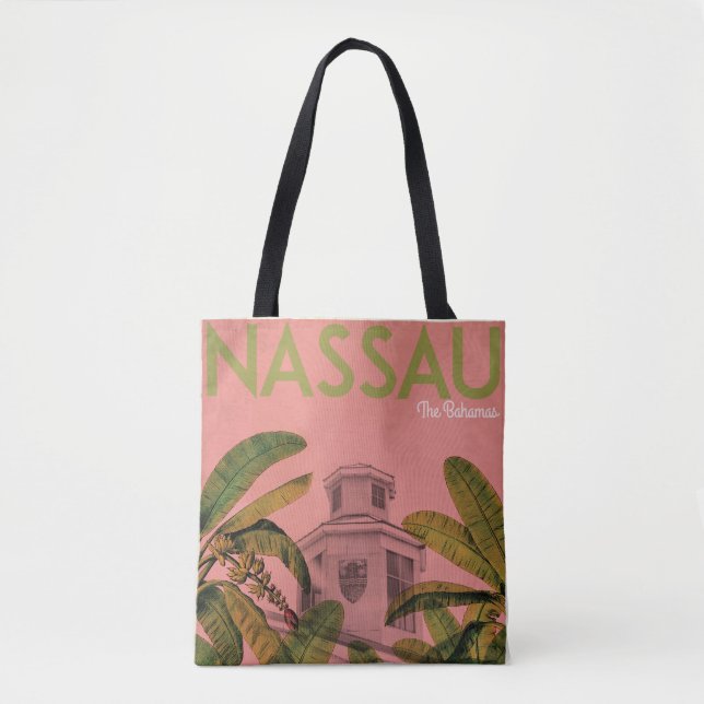 Bolsa de Tote Tropical Bahamas (Anverso)