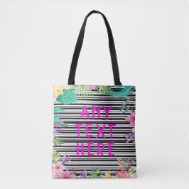Bolsa de Tote Tropical Personalizada