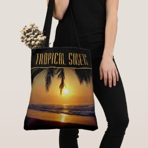 Bolsa de Tote Tropical Sunsets