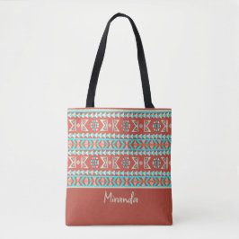 Bolsa de Tote Tropical Tribal Summer