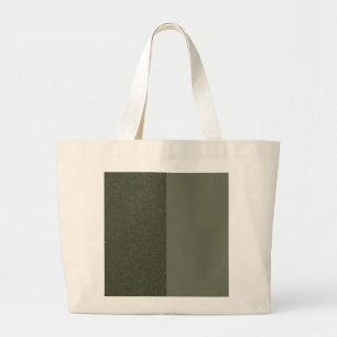 Bolsa De Tote Verde Del Panel Dividido