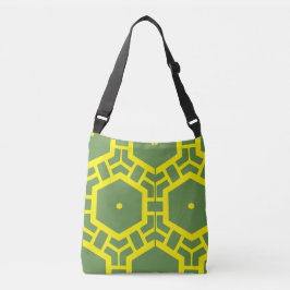 Bolsa de tote VERDE Y YELLOw