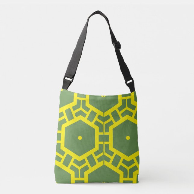 Bolsa de tote VERDE Y YELLOw (Anverso)