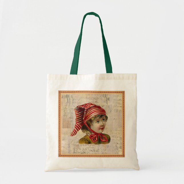 Bolsa de Tote Vintage Christmas (Frente)