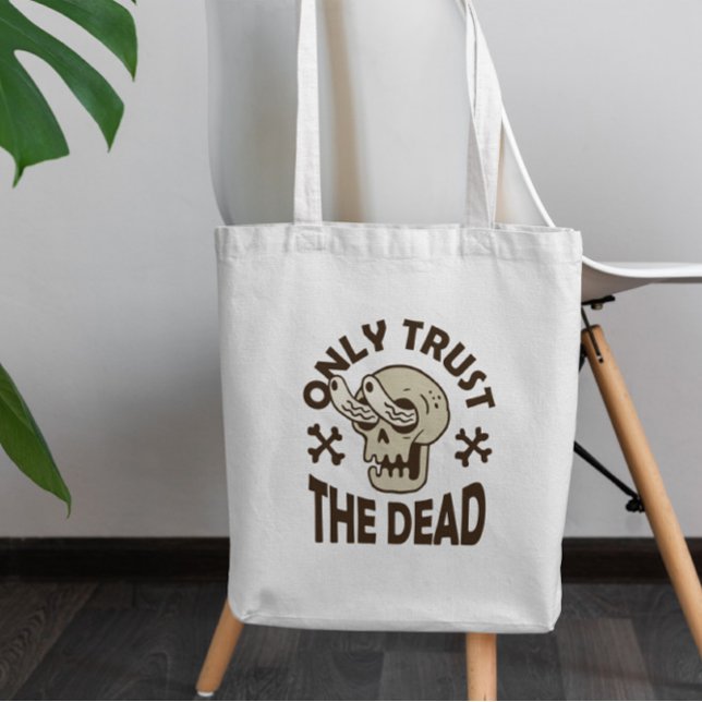Bolsa de Tote Zombie Skull Muerto de Halloween (Subido por el creador)