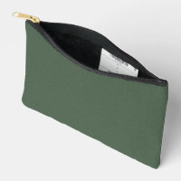 Bolsa de transporte de accesorios de textura verde