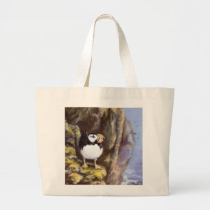 Bolsa de transporte de mano de algodón de aleta de