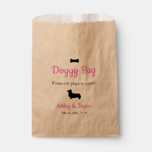 Bolsa de tratamiento de dogma de papel boda