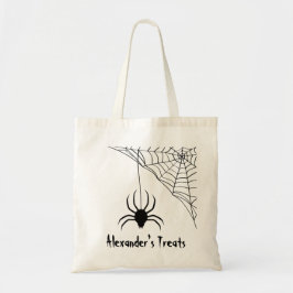 Bolsa de tratamiento de halloween de Spider person