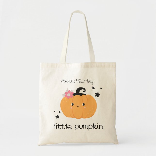 Bolsa de tratamiento personalizada de calabaza peq (Frente)