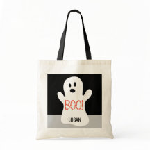 Bolsa de tratantes de Halloween de BOO
