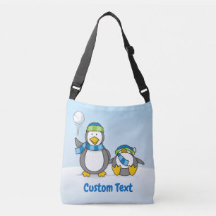 Bolsa de travesía de pingüinos de nieve