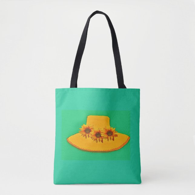 Bolsa de tres totes de girasoles (Anverso)
