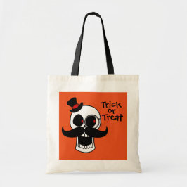 Bolsa de truco o trato de cráneo elegante