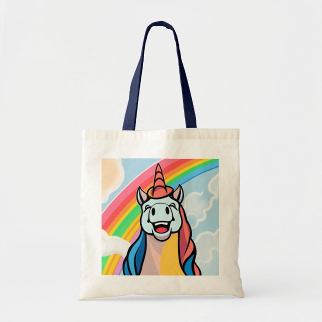 Bolsa de unicornio alegre (Frente)